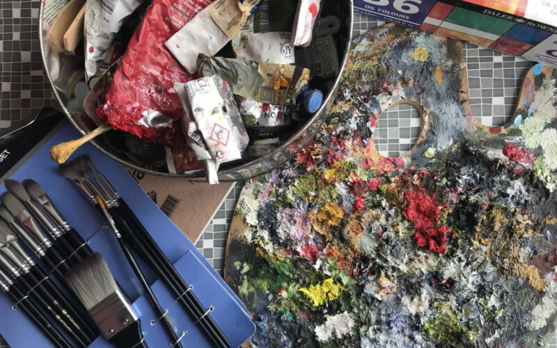 Painting can be like meditation
