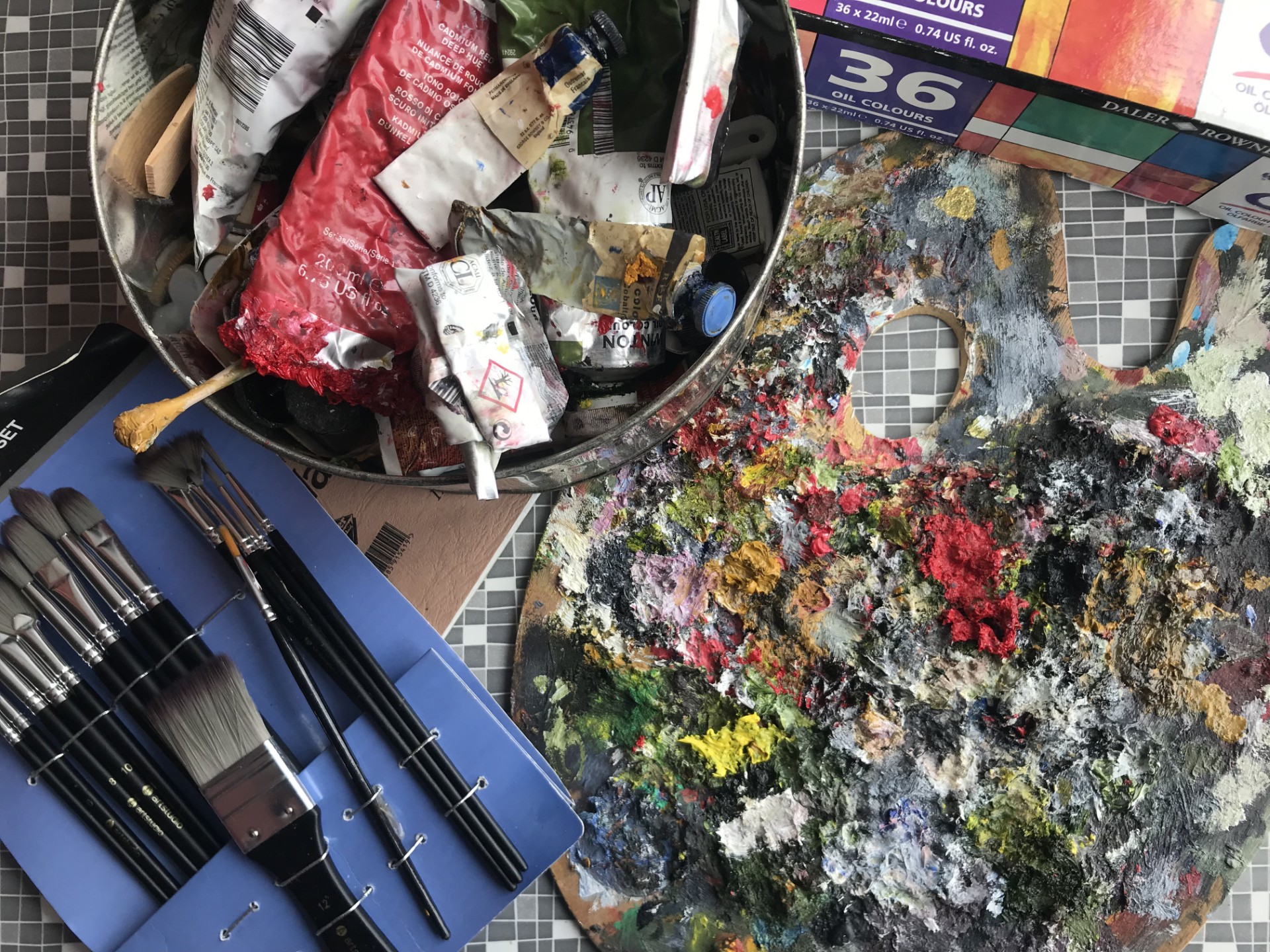 Painting can be like meditation